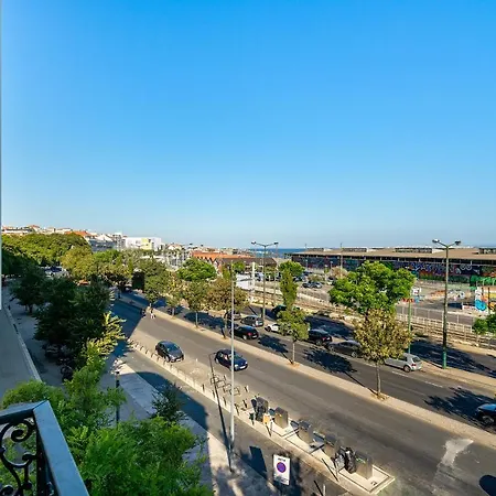 شقة Whome - Brand New Luxury 4-bed With Riverside Views & Ac Lisboa